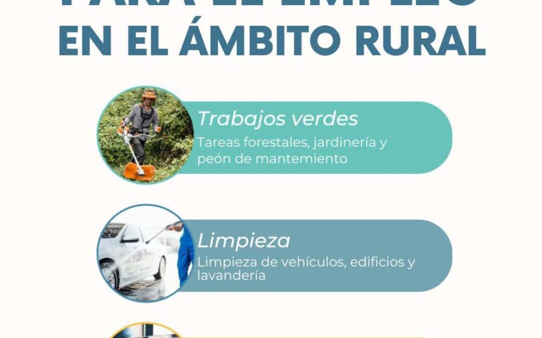 Únete a nuestra nueva formación para el empleo en el ámbito rural. La convocatoria “UNO A UNO” 2024-2025, dentro del Programa FSE+ de INCLUSIÓN SOCIAL 2021-2027 que financia la Fundación la ONCE y el FSE+.