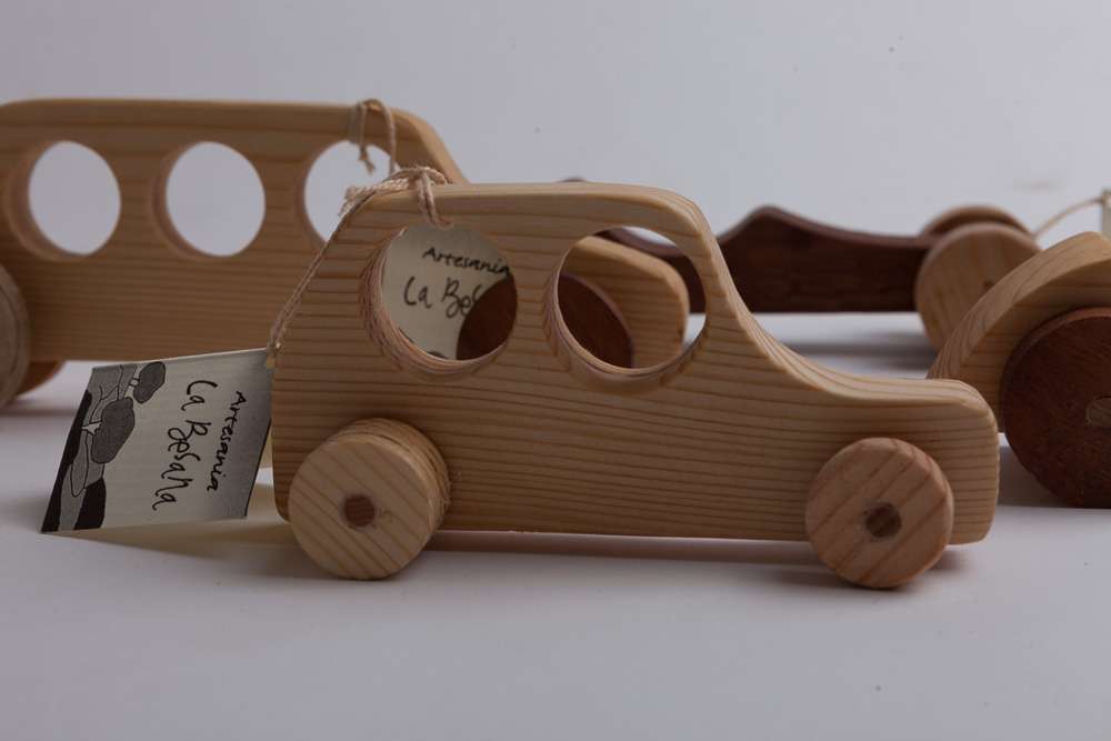 Cochecito de madera - Imagen 2