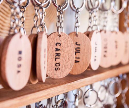 Llaveros personalizados